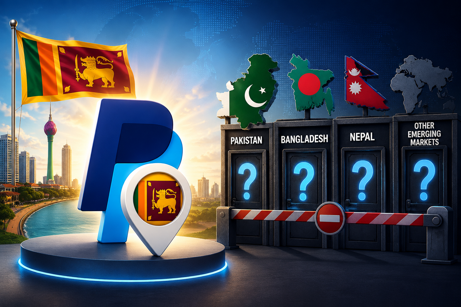 PayPal launches in Sri Lanka on May 15, 2026. Pakistan, Bangladesh, and Nepal freelancers still need a PayPal and Stripe alternative like Payxem to receive international client payments.
